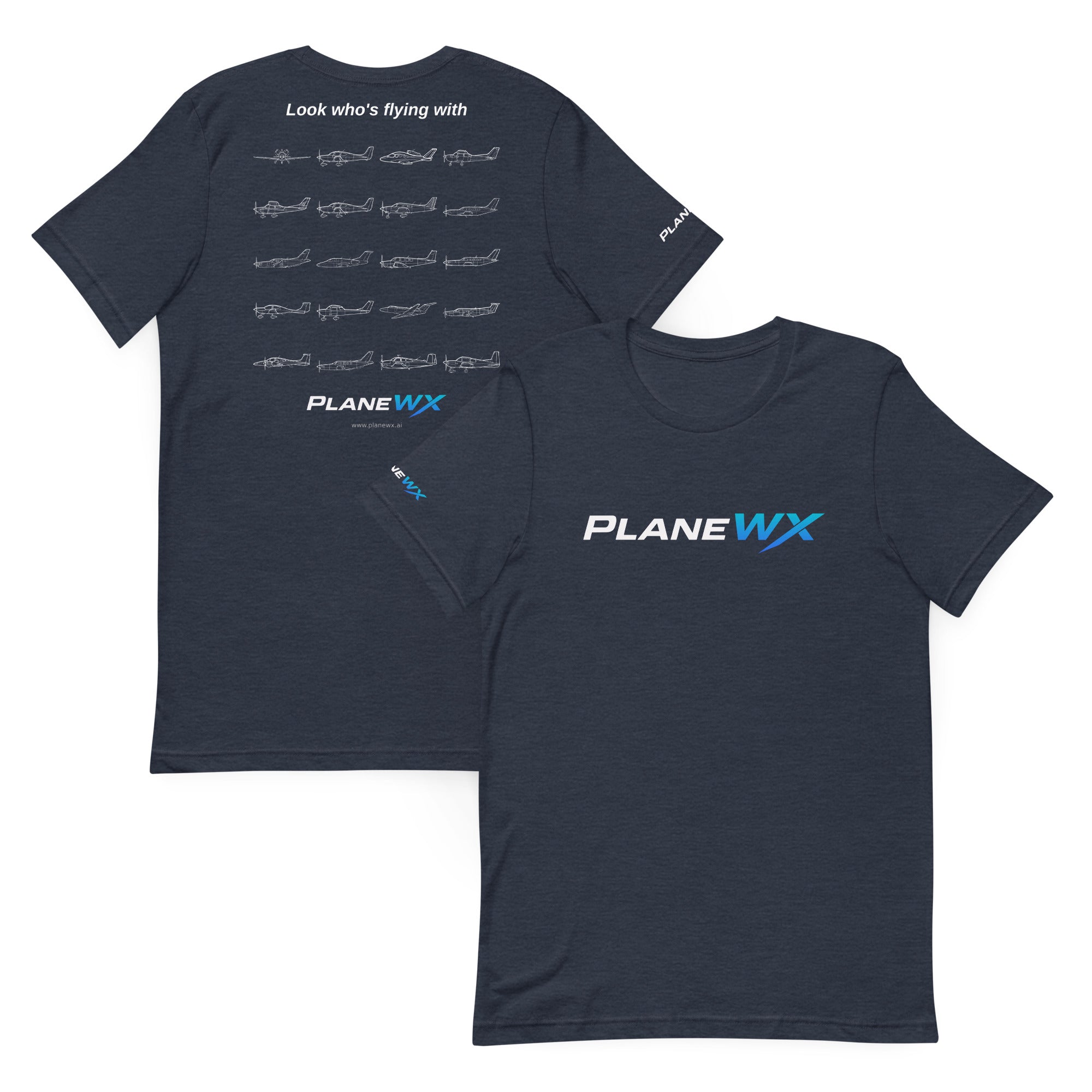 Look Who's Flying with PlaneWX - big logo