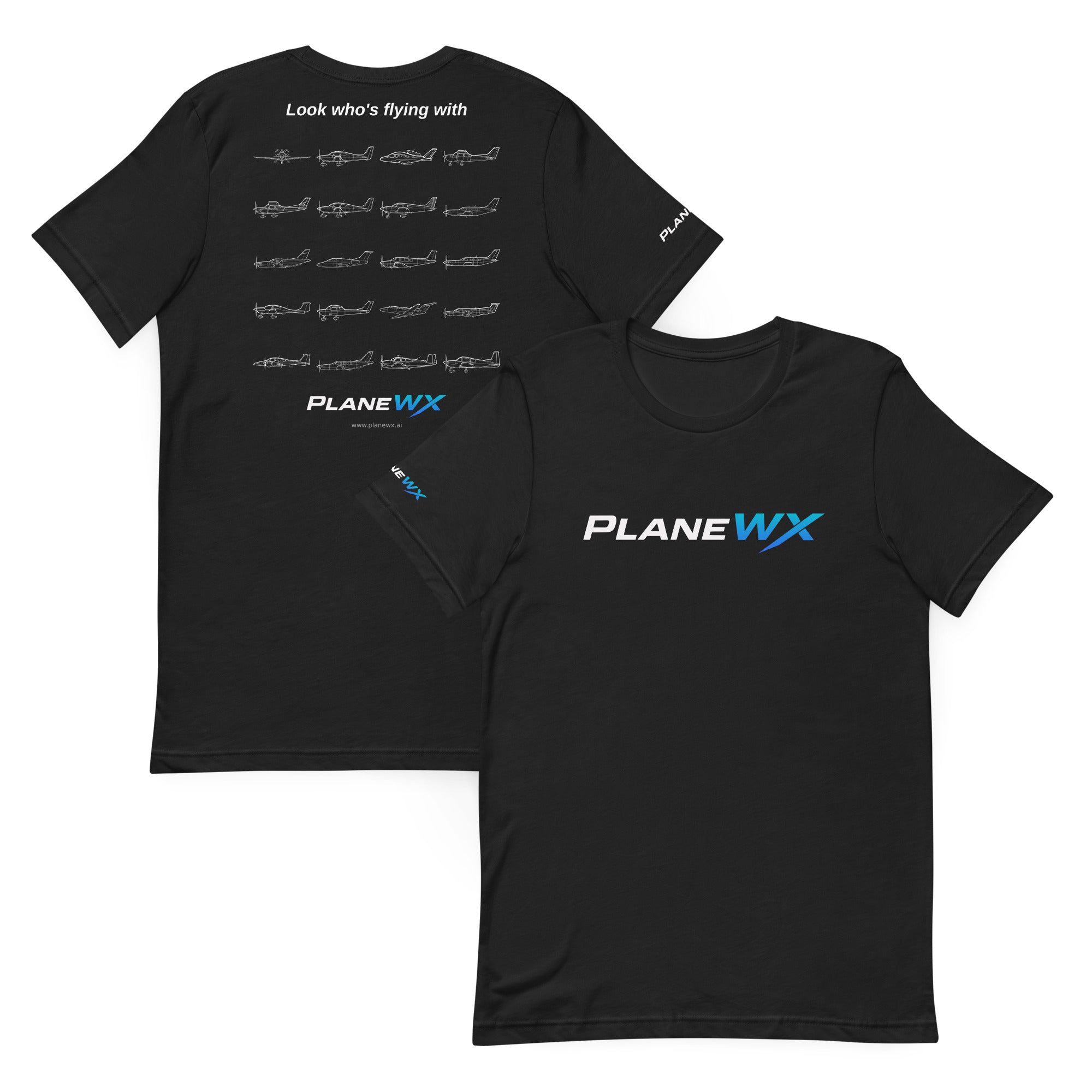 Look Who's Flying with PlaneWX - big logo